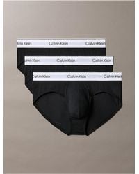 Calvin Klein - 3 Pack Hip Briefs - Lyst