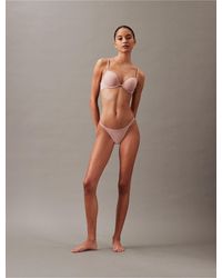 Calvin Klein - Ideal Cotton String Thong - Lyst