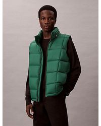 Calvin Klein - Nylon Quilted Puffer Vest - Lyst