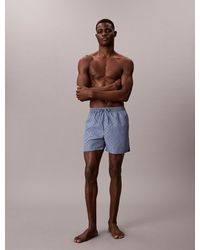 Calvin Klein - Solid Swim Shorts - Lyst