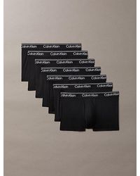 Calvin Klein - 7-Pack Lage Taille Boxers - Lyst