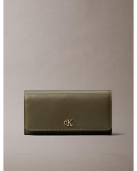 Calvin Klein - Monogram Hardware Long Wallet - Lyst