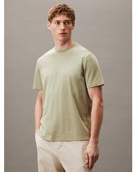Calvin Klein - Camiseta de algodón pima - Lyst