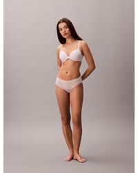 Calvin Klein - Lightly Lined Full Coverage Bra - Lyst