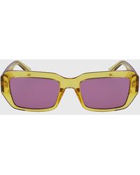 Calvin Klein - Rectangle Sunglasses Ckj23602s - Lyst