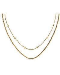 Calvin Klein - Jeans 2 -Piece Layered Necklace Set - Lyst