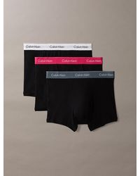 Calvin Klein - 3 Pack Relaxed Dart Trunks - Lyst