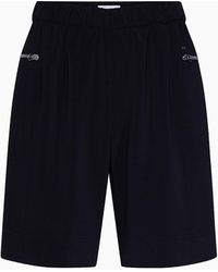 Calvin Klein Shorts de viaje de crep� - Negro