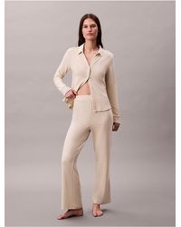 Calvin Klein - Brushed Interlock Pants - Lyst