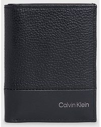 Calvin Klein - Schmales RFID-Portemonnaie aus Leder - Lyst