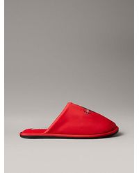 Calvin Klein - Hotel-Slipper Mit Charakteristischem Logo - Lyst