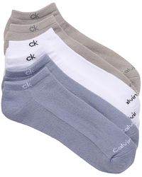 Calvin Klein - Cushion 6-Pack No Show Socks - Lyst