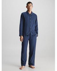 Calvin Klein - Pyjama-Hose aus Flanell - Lyst
