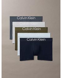 Calvin Klein - 5 Pack Trunks Ultra Soft Cotton Lyocell - Lyst