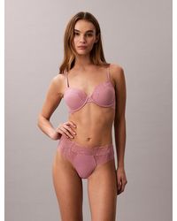 Calvin Klein - Lightly Lined Full Coverage Bra - Lyst