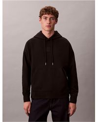 Calvin Klein - Emblem Logo Terry Hoodie - Lyst