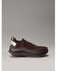 Calvin Klein - Mesh Chunky Runner Sock Trainers - Lyst