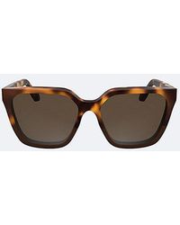 Calvin Klein - Gafas de sol rectangulares modificadas CK25500S - Lyst