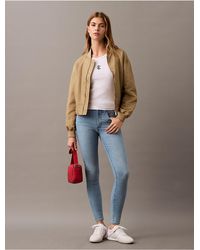 Calvin Klein - Calvin Klein High Rise Skinny Fit Jeans - Lyst