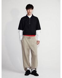Calvin Klein - Lux Badstof Joggingbroek - Lyst