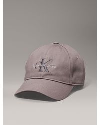 Calvin Klein - Casquette Avec Logo En Sergé - Lyst