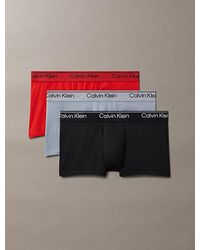Calvin Klein - 3 Pack Low Rise Trunks - Lyst