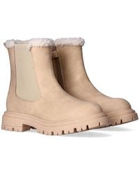 Calvin Klein - Kids Easy-Zip Sherpa Chelsea Boots - Lyst