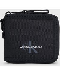 Calvin Klein - Compact Rfid Zip Around Wallet - Lyst