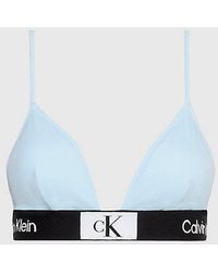 Calvin Klein - Triangel Bikinitop - Ck96 - Lyst