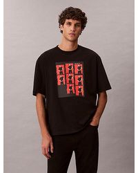 Calvin Klein - Kate Moss Graphic Relaxed T-Shirt - Lyst