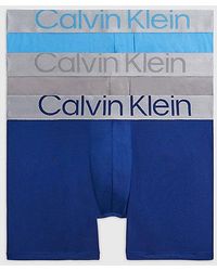 Calvin Klein - 3er-Pack Boxershorts - Steel Micro - Lyst