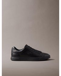Calvin Klein - Baskets En Cuir Avec Logo Emblématique - Lyst