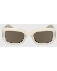 Calvin Klein - Modified Rectangle Sunglasses - Lyst