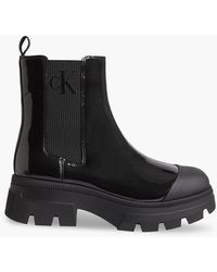 calvin klein boots womens