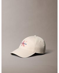 Calvin Klein - Cotton Twill Logo Cap - Lyst