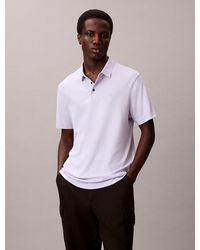 Calvin Klein - Pima Cotton Polo Shirt - Lyst