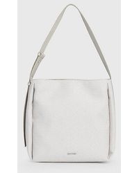 Calvin Klein - Bucket Bag Van Jacquard Met Logo - Lyst