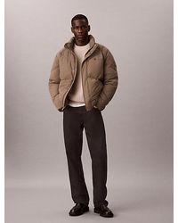 Calvin Klein - Jeans Relaxed Quilted Down Puffer Jacket - Lyst