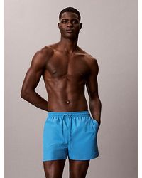Calvin Klein - Short Drawstring Swim Shorts Essentials - Lyst