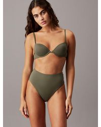 Calvin Klein - High Waisted Bikini Bottoms - Lyst