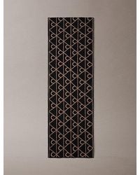 Calvin Klein - Reversible Wool Cashmere Blend Scarf - Lyst