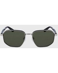Calvin Klein - Rectangle Sunglasses - Lyst