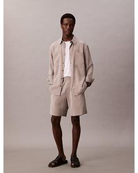 Calvin Klein - Camisa holgada de lyocell - Lyst