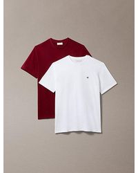 Calvin Klein - Jeans 2 Pack Monogram T-Shirts - Lyst