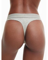 Calvin Klein - Thong - Embossed Icon - Lyst