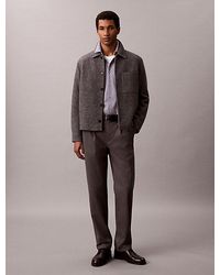 Calvin Klein - Slim Stretch Button-Up Shirt - Lyst