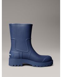 Calvin Klein - Bottes De Pluie Imperméables À Semelle Crantée Souple - Lyst