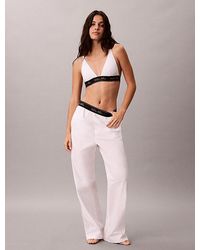Calvin Klein - Pyjama Pants Icon Cotton Poplin - Lyst
