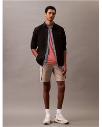 Calvin Klein - Seersucker Shorts - Lyst