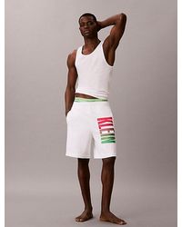 Calvin Klein - Jeans Cotton Terry Jogger Shorts Pride - Lyst
